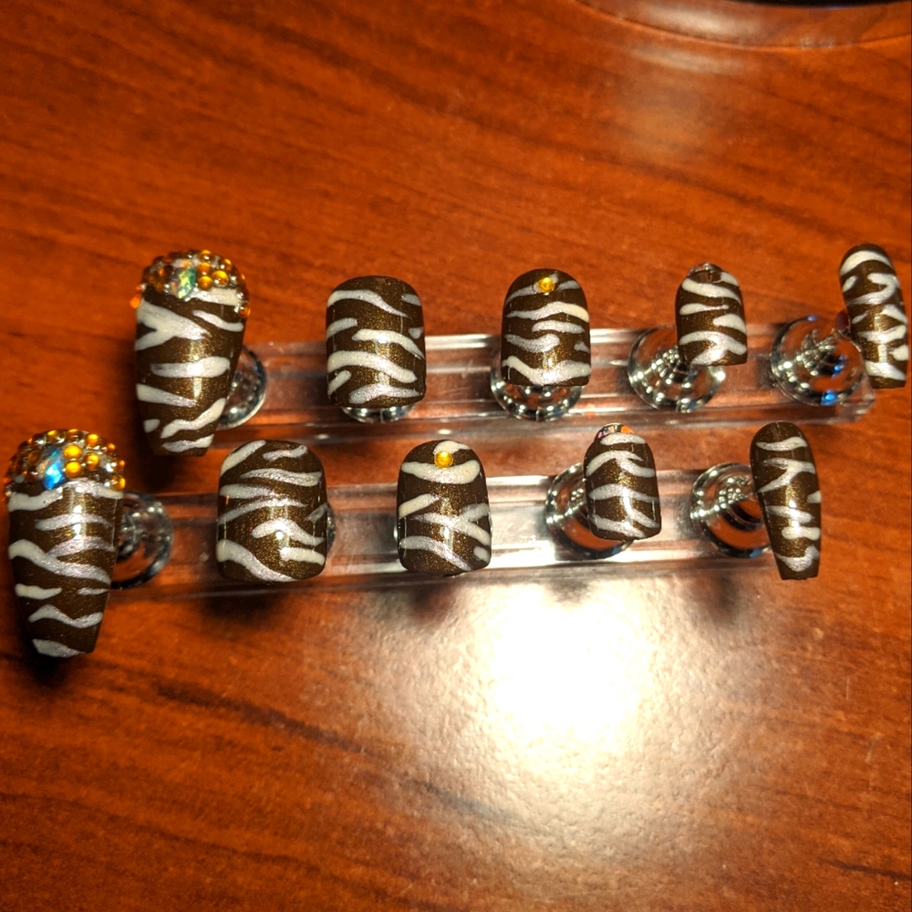 New Handmade Artificial Press On Nails